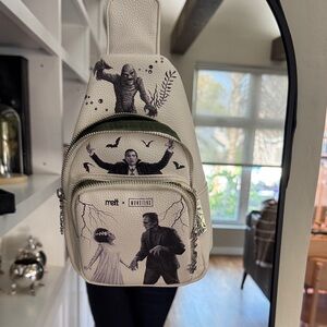 Melt x Universal Monsters White Sling Bag